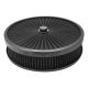 Proflow Air Filter Assembly For Holley EF Sniper Series Flow Top Round Black