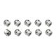 Street Pro Wheel Lug Nut Kit Acorn Open End Bulge Length 0.87 7/16