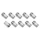 Street Pro Wheel Lug Nut Kit Chrome Acorn Bulge Length 1.42 14 x 1.50 Set of 10