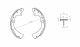 Bremtec Trade-Line Ceramic Brake Shoes