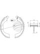 Bremtec Trade-Line Ceramic Brake Shoes