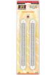 LED Pkt 2 Sequential Indicator Lamp 12V Clear Lens Recessed Mount