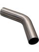 XForce 2 Mandrel Bend, 45 Degree, Brushed 304 Stainless Steel