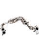XForce Brushed Stainless Steel Header & Up Pipe