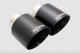 XForce 4inch Angle Cut Matte Black Tips For VW Mk6 R