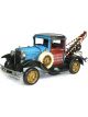 Boyle Handmade Old Ford Tow Truck Blue 41cm