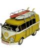 Boyle Handmade Volkswagen Kombi Van Ornament Yellow 20cm