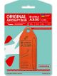 Boyle Limited Edition Aviation Tag Airbus A330 Windrose Red 14.5cm L x 4cm W