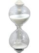 Dulton Elegant Magnetic Sandglass Kitchen Timer 3 x 7 x 8.5cm Ivory