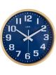 Leni Contemporary Style Wood Wall Clock 26cm Navy