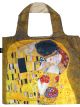 Leni Art Reusable Tote Bag Gustav Klimt The Kiss Yellow 48 x 42cm
