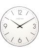 NeXtime Basic Dome Wall Clock 35cm White