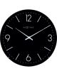 NeXtime Basic Dome Wall Clock 35cm Black