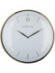 NeXtime Glamour Wall Clock Gold and White 40cm