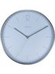 NeXtime Essential Silver Wall Clock 34cm Elegant White