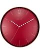 NeXtime Very Essential Wall Clock 40cm Wine and Copper