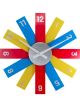 NeXtime Plexi Wall Clock 40cm Multi