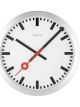 NeXtime Station Stripe Wall Clock 35cm White