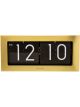 NeXtime Big Flip Clock Gold 36cm