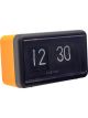NeXtime Small Flip Clock Black & Orange