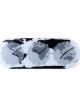 NeXtime Mondial World Wall Clock 50cm Black and White