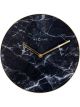 NeXtime Marble Wall Clock Black 40cm