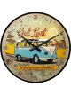 Nostalgic-Art Licensed Product Wall Clock VW Get Lost Yellow  30 x 30 x 5.5cm