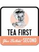 Nostalgic-Art Licensed Product Metal Coaster Tea First 9x9cm