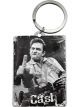 Nostalgic-Art Licensed Product Stainless Steel Keyring Johnny Cash 6cm x 5cm
