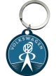 Nostalgic-Art Licensed Product Stainless Steel Keyring Round VW Service Manikin