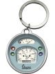 Nostalgic-Art Licensed Product Stainless Steel Keyring Round Vespa Speedo