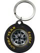 Nostalgic-Art Licensed Product Stainless Steel Keyring Round Goodyear Wheel