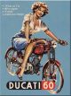 Nostalgic-Art Licensed Product Magnet Ducati pin Up 6cm L x 8cm W