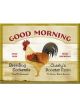 Nostalgic-Art Licensed Product Magnet Good Morning 6cm L x 8cm W