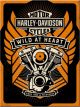 Nostalgic-Art Licensed Product Magnet Harley-Davidson Wild at Heart 6x8cm W