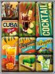 Nostalgic-Art Licensed Product Magnet Set Cocktails 7cm L x 9.3cm W