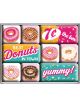 Nostalgic-Art Licensed Product Magnet Set Donuts 7cm L x 9.3cm W