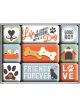 Nostalgic-Art Licensed Magnet Set Everything is Better w/ a Dog 7x9.3cm W