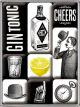 Nostalgic-Art Licensed Product Magnet Set Gin & Tonic 7cm L x 9.3cm W