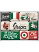 Nostalgic-Art Licensed Product Magnet Set Vespa Italian Legend 7cm L x 9.3cm W