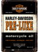 Nostalgic-Art Licensed Product Metal Card Harley Pre Luxe 10 cm L x 14cm W