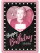 Nostalgic-Art Licensed Product Metal Card Marilyn Happy Birthday 10 x14cm W