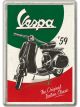 Nostalgic-Art Licensed Product Metal Card Vespa The Italian Classic 10 x14cm W