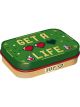 Nostalgic-Art Licensed Product Metal Mint Box Get A Life 4x6x2cm