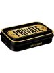 Nostalgic-Art Licensed Product Metal Mint Box XL Private 4x6x2cm