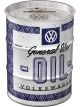 Nostalgic-Art Licensed Money Box Oil Barrel VW General Use Oil White 600ml