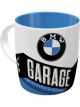 Nostalgic-Art Licensed Product Retro Look Mug BMW Garage Blue 330ml
