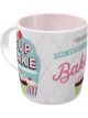 Nostalgic-Art Licensed Product Retro Look Mug Cupcake Bakery White 330ml