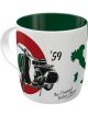 Nostalgic-Art Licensed Product Retro Mug Vespa The Italian Classic White 330ml