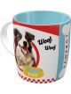 Nostalgic-Art Licensed Product Retro Look Mug Better Together Dogs Blue 330ml